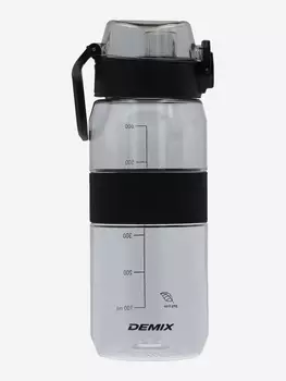 Бутылка для воды Demix, 600 мл, Серый