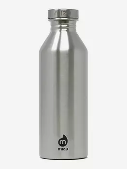 Бутылка MIZU M8, All Stainless w SST Cap, 750 мл, Серебряный