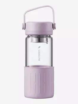 Бутылка с ситечком для заваривания чая 350 мл BUYDEEM фиолетовый, Фиолетовый