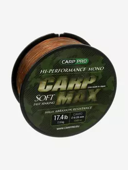 Леска CARP PRO Carp Max Camo 1000м 0,25мм, Мультицвет