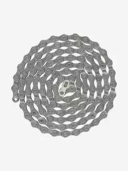 Цепь велосипедная Stern KMC Z9 1/2"x11/128", 9 скоростей, 114L, Серебряный