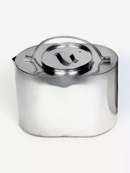 Чайник 1,7 л нерж. Роза ветров, Серебряный