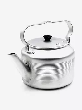 Чайник костровой Следопыт, 1,7 л, алюминиевй., Серый