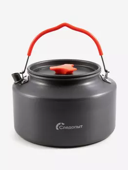 Чайник походный Следопыт - Travel, 2 л, с анодированным покрытием., Серый