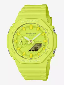 Часы спортивные CASIO GA-2100-9A9, Зеленый
