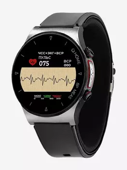 Профессиональные умные часы-тонометр HEALTHBAND Pro №80ME, Серебряный