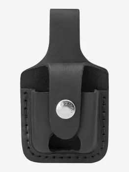 Чехол для зажигалки с петлей с отверстием для большого пальца ZIPPO, Черный