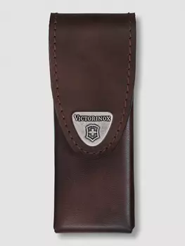 Чехол на ремень VICTORINOX для мультитулов SwissTool Spirit, кожаный, коричневый, Коричневый