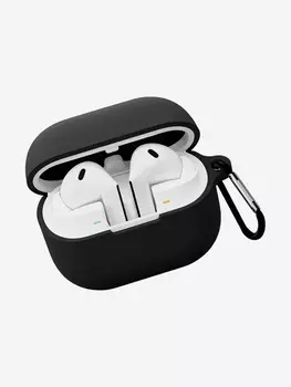 Чехол силиконовый VLP Charm Case для Samsung Galaxy Buds3/3Pro, черный 4016, Черный