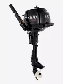 Четырехтактный Подвесной лодочный мотор Parsun F2.6ABMS, Черный