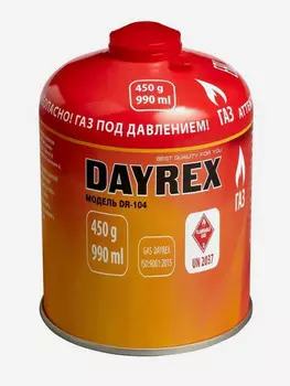 DAYREX-104 1/12 газовый баллон 450гр, шт, Красный