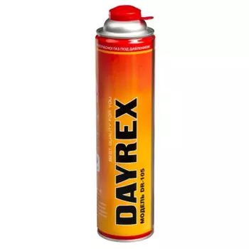 DAYREX-105 1/30 газовый баллон резьбовой 336 гр., шт, Красный