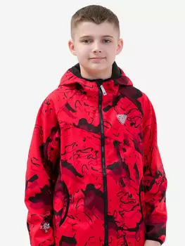 Демисезонная куртка для мальчика Sherysheff В19042Ф Красный авангард, Красный