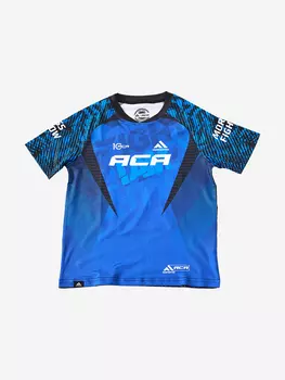 Детская спортивная футболка IAMFIGHTER-ACA, Синий