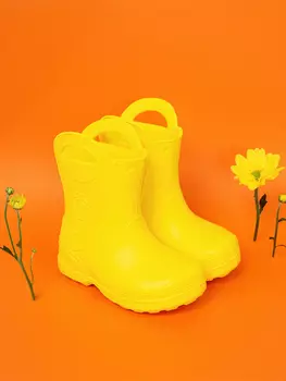 Детские непромокаемые сапожки KAURY, Желтый