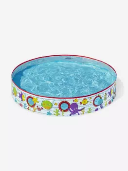 Детский бассейн бескаркасный BestWay 55029 "Fill 'N Fun" 2+, 152х25см, Белый