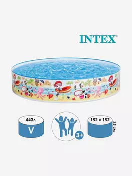 Детский бассейн Intex Beach Days 56451 Snapset 152*25 см, Мультицвет