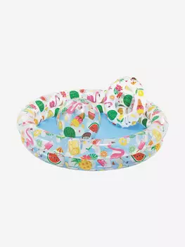 Детский бассейн круглый Intex 59460 (122х25см) 2+, Мультицвет