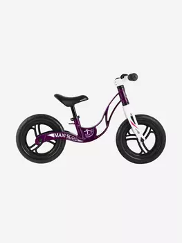 Детский беговел, Серия "Рокит", Стандарт Плюс, Колеса ЭВА 12", Фиолетовый, Мультицвет