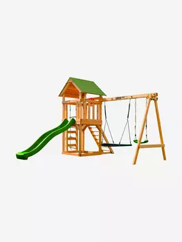 Детский игровой комплекс UNIX Kids (6 in 1) Light Green, Мультицвет