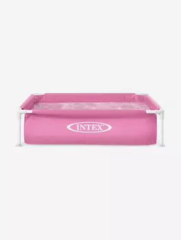 Детский каркасный бассейн Intex 57172NP (122х122х30см) 2+, розовый, Розовый