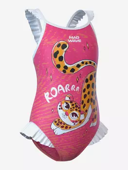 Детский купальник Mad Wave Bella F2, Розовый