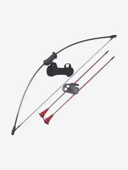 Детский лук ЭЛЬФ (Черный с присосками), Черный