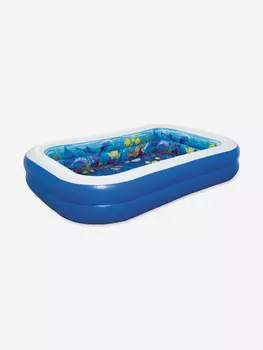 Детский надувной бассейн Bestway 54177 "Поиски сокровищ" (262x175x51cм) 3+, Синий