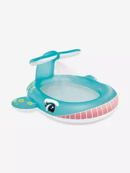 Детский надувной бассейн Intex 57440 Кит (201х196х91см) от 2лет, Голубой