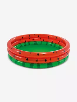 Детский надувной бассейн Intex 58448NP "Арбуз" 168х38см, 2+, Красный