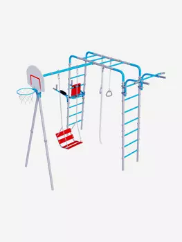 Детский спортивный комплекс (уличный) Wallbarz SportFamily, Серый