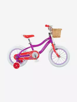 Детский велосипед SCHWINN Elm 14 для девочек до 6 лет. Колеса 14 дюймов. Рост 86 - 112. Система Smart Start, Розовый
