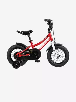Детский велосипед SCHWINN Koen 12 для мальчиков до 4 лет. Колеса 12 дюймов. Рост 71 - 97. Система Smart Start, Красный