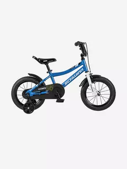 Детский велосипед SCHWINN Koen 14 для мальчиков до 6 лет. Колеса 14 дюймов. Рост 86 - 112. Система Smart Start, Синий