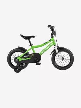 Детский велосипед SCHWINN Koen 14 для мальчиков до 6 лет. Колеса 14 дюймов. Рост 86 - 112. Система Smart Start, Зеленый