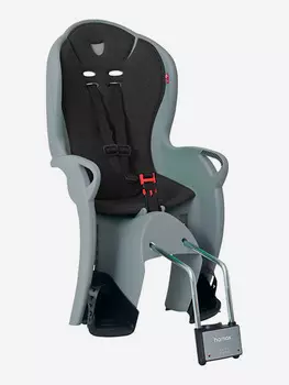 Детское велокресло Hamax Kiss Medium Grey/Black, Черный