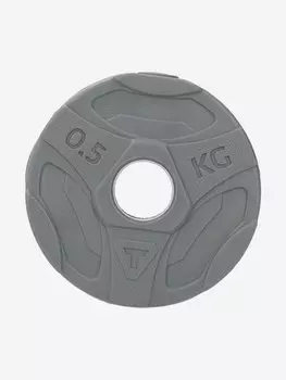 Диск 0.5 кг в корпусе из ПВХ Torneo, Серый