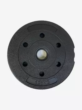 Диск (блин) 1,25кг композитный BARFITS, 26мм, черный, Черный