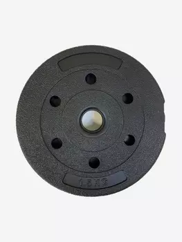 Диск (блин) 1,5кг композитный BARFITS, 26мм, черный, Черный