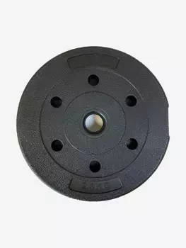 Диск (блин) 2,5кг композитный BARFITS, 26мм, черный, Черный