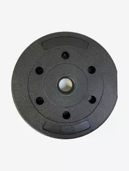 Диск (блин) 2кг композитный BARFITS, 26мм, черный, Черный