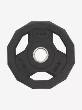 Диск стальной обрезиненный KETTLER 1.25 кг, Черный