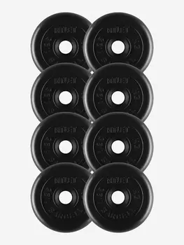 Диски блины для штанги 8 по 1.25 кг (31Д), Черный