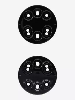 Диски для подростковых сноубордических креплений Burton 4х4 3D Channel, Черный