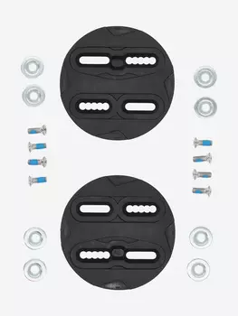 Диски для сноубордических креплений Termit 4x4, D98/87, Черный