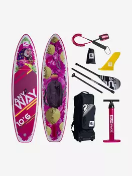 Доска SUP надувная комплект SUP face Any Way 10'6"x32"x6", Красный