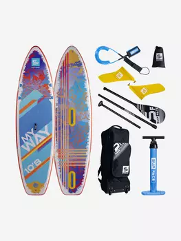 Доска SUP надувная комплект SUP face My Way Windsup 10'8"x34"x6", Голубой