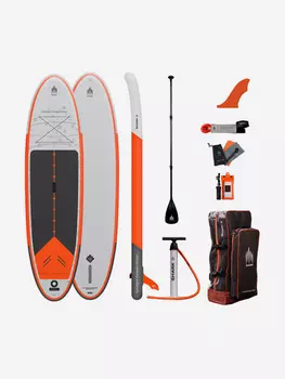 Доска SUP надувная Shark All-Round 10'8"х34"х5" S22, Белый
