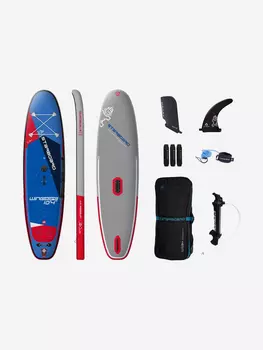 Доска SUP надувная Starboard 10'4"х31"х6" Wingboard 4 In 1 Learner Deluxe Sc S23, Мультицвет