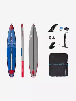 Доска SUP надувная Starboard 12'6"х25.5"х6" All Star Airline Deluxe Sc S22/23, Мультицвет